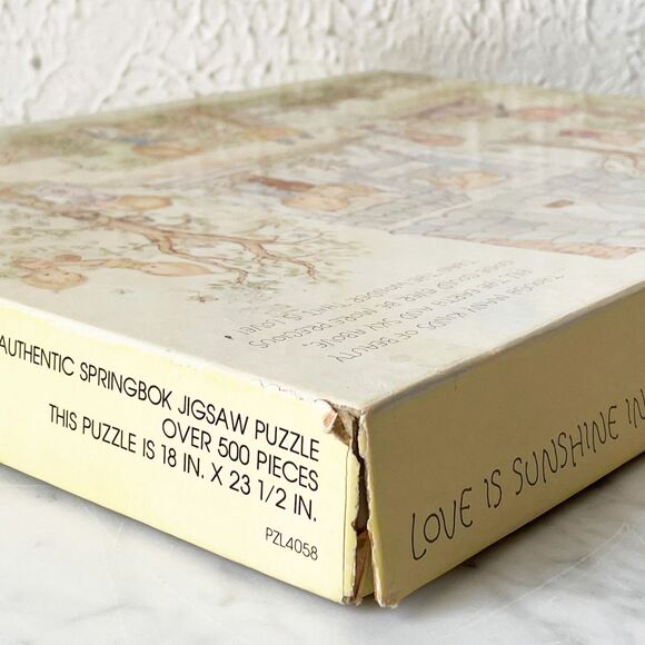 Vintage 1975 Betsey Clark Love is Sunshine in the Heart 500 Pc Springbok Puzzle - Picture 10 of 10